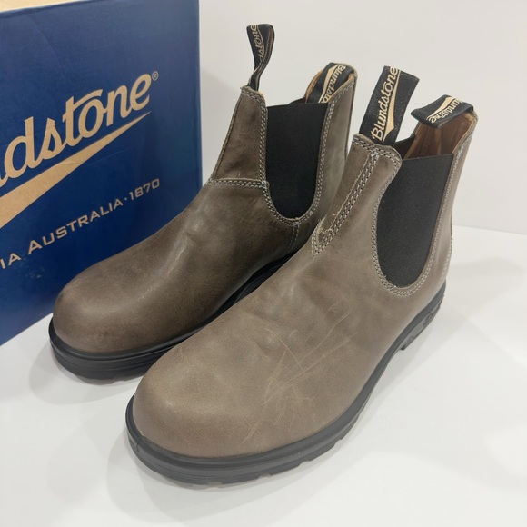 Blundstone 1469 Unisex Leather Chelsea Ankle Boots - Picture 6 of 9